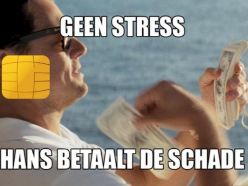 Hans betaald de schade